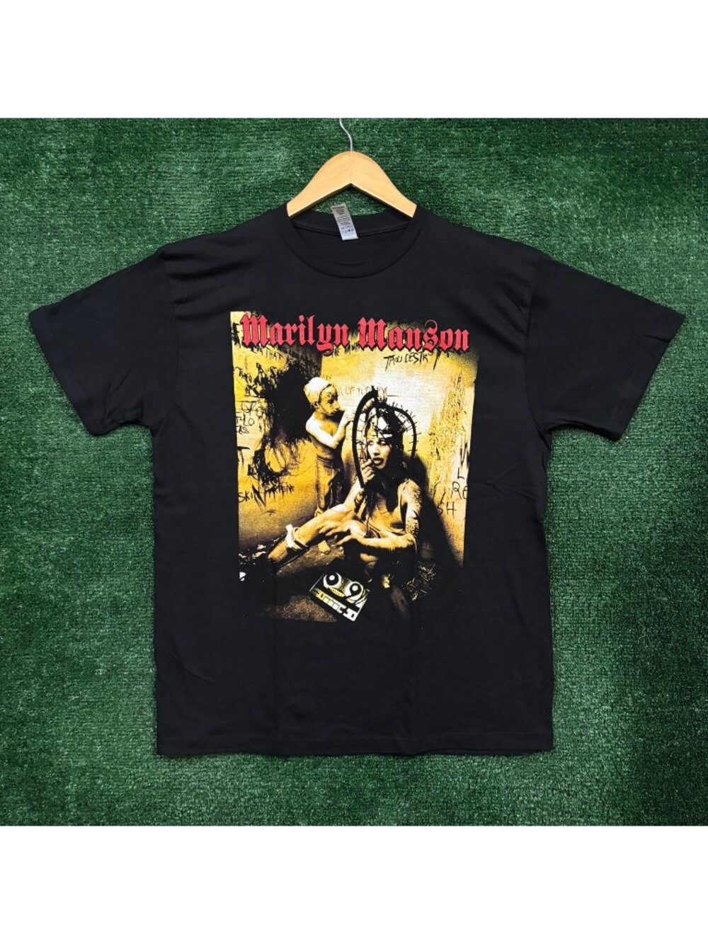 Marilyn Manson Eat Me Drink Me Rock T-Shirt Size Large